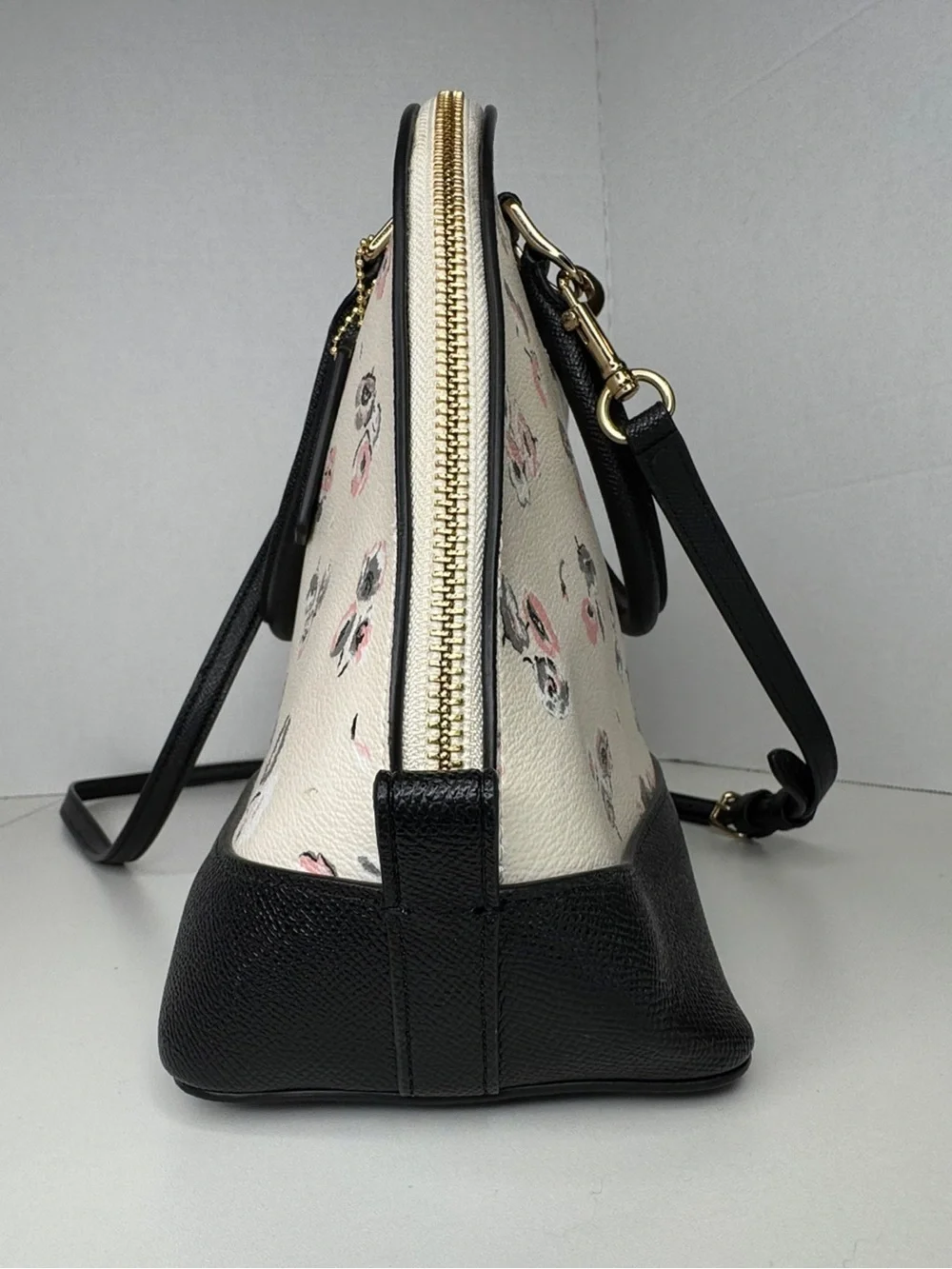 Coach Sierra Wildflower Floral Dome Satchel Shoulder Bag F37430 & Wallet